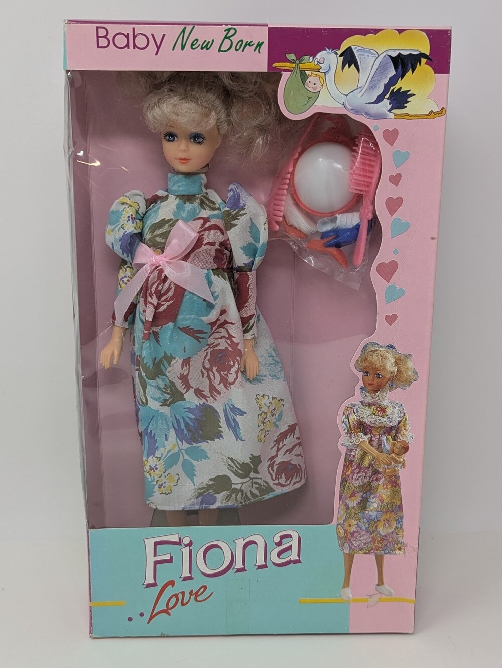 Fiona Love Pregnant Fashion Doll Clone Newborn Baby Bump Vintage